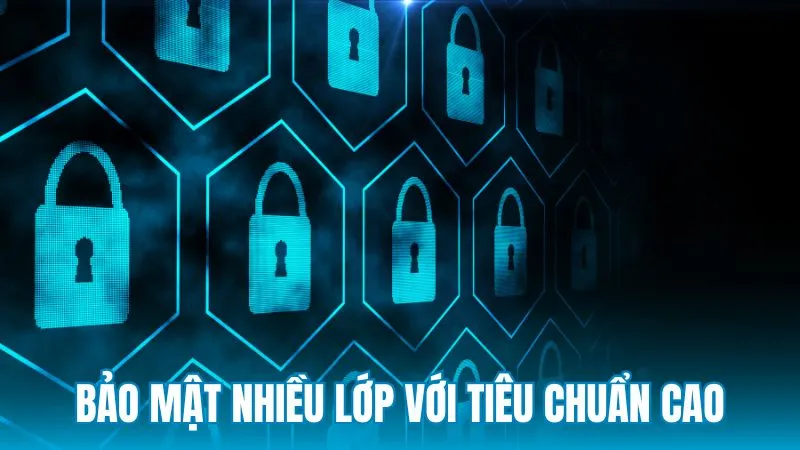 Bảo mật nhiều lớp với tiêu chuẩn cao