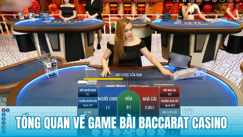 Giới thiệu tổng quan về game bài baccarat casino